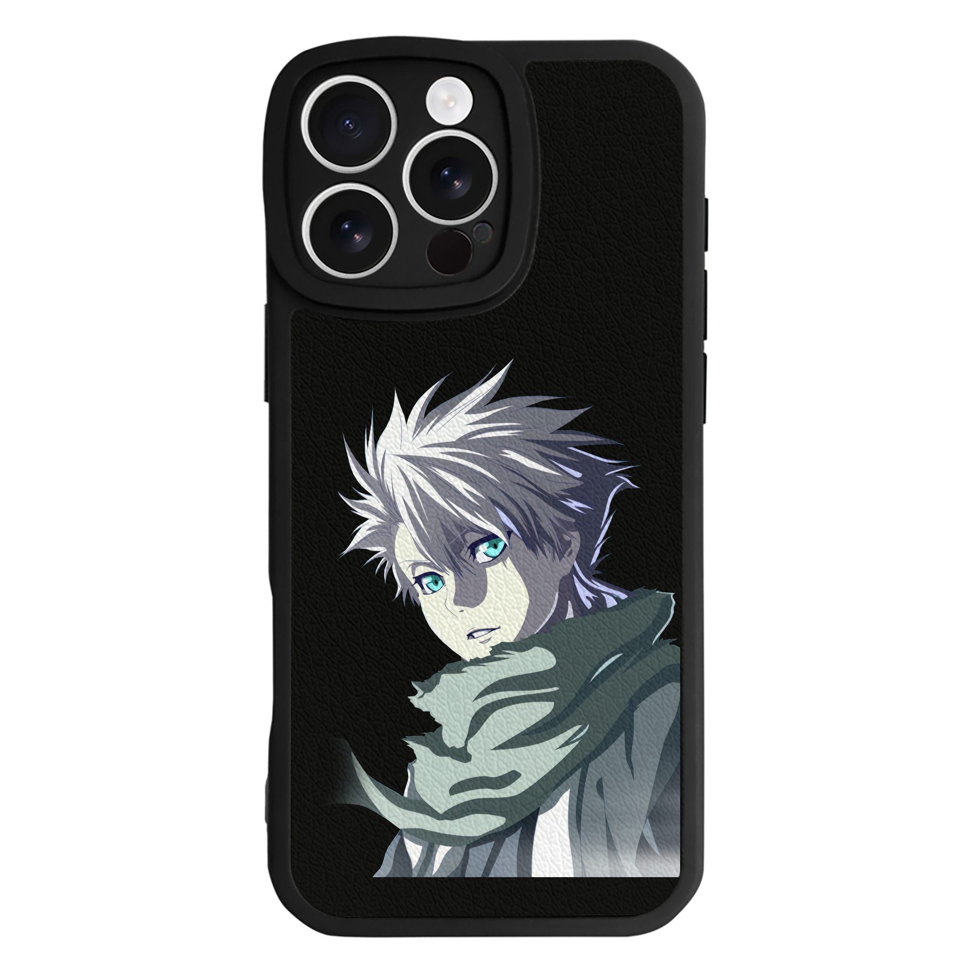 （画像用） ブリーチ 日番谷冬獅郎（ひつがや とうしろう） BLEACH Hitsugaya Toushirou 【iPhone 16シリーズ対応】シリコンスマホケース（レザー調） 材質：シリコン
